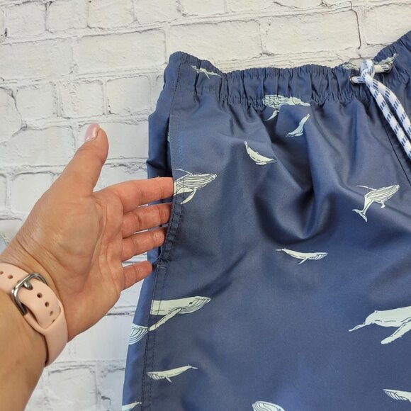 St.John’s Bay men’s blue swimming trunk size M - Picture 7 of 8